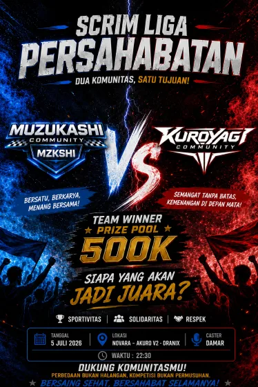 Poster EVENT INTERNAL LIGA FRIENDSHIP