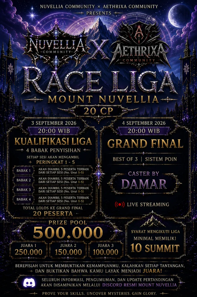 Poster EVENT RACE