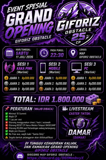 Poster EVENT SPECIAL GRAND OPENING