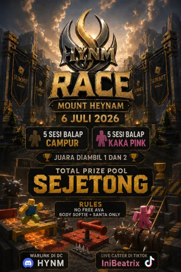 Poster HYNM RACE – MOUNT HEYNAM